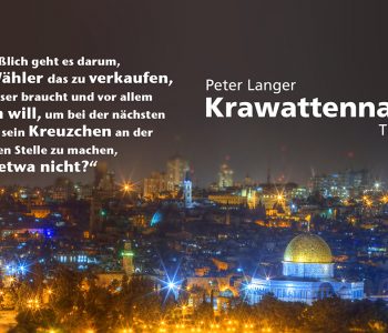 Krawattennazis – Politthriller von Peter Langer