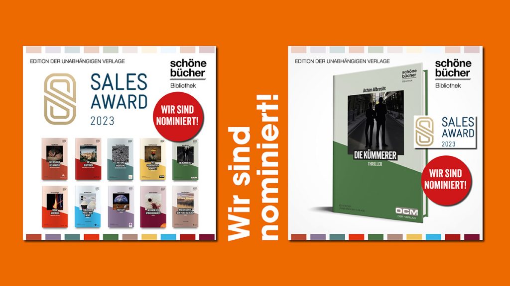 Sales Award 2023 – Das Schöne-Bücher-Netzwerk geht mit Bibliotheksreihe ins Rennen um den Verlags-Hauptpreis.