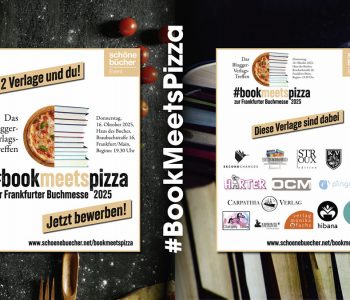 BookMeetsPizza – Das Blogger-Verlagstreffen zur Frankfurter Buchmesse 2025