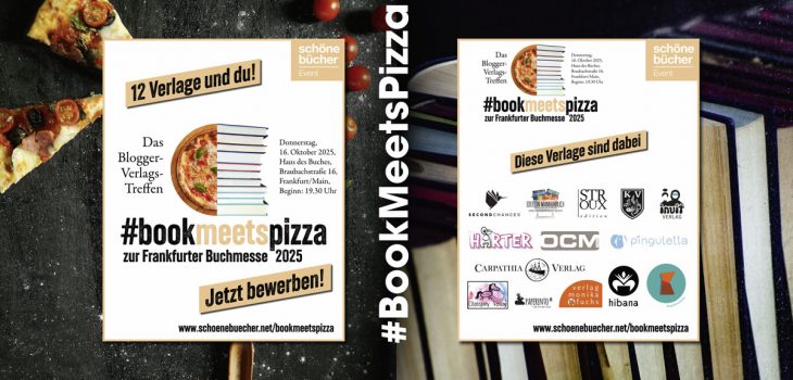 BookMeetsPizza – Das Blogger-Verlagstreffen zur Frankfurter Buchmesse 2025
